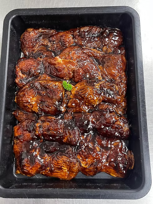 MARINATED LEG STEAKS