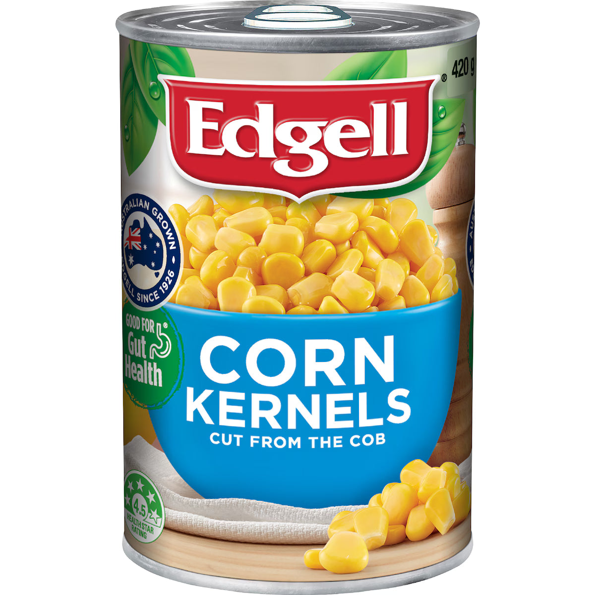 EDGELL AUSTRALIAN GROWN SWEET CORN KERNELS 420G
