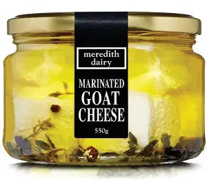 MEREDITH DAIRY MARINATED GOATS CHEESE 550G