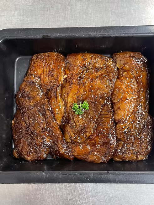 MARINATED LEG STEAKS