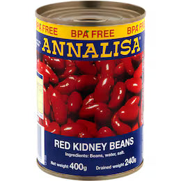 ANNALISA RED KIDNEY BEANS 400G