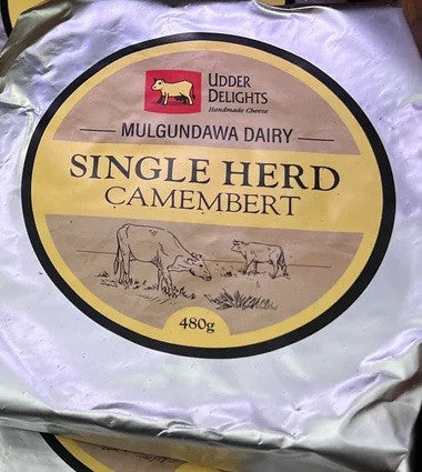 UDDER DELIGHTS SINGLE HERD CAMEMBERT 480G