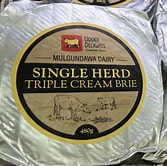 UDDER DELIGHTS SINGLE HERD TRIPLE CREAM BRIE 480G