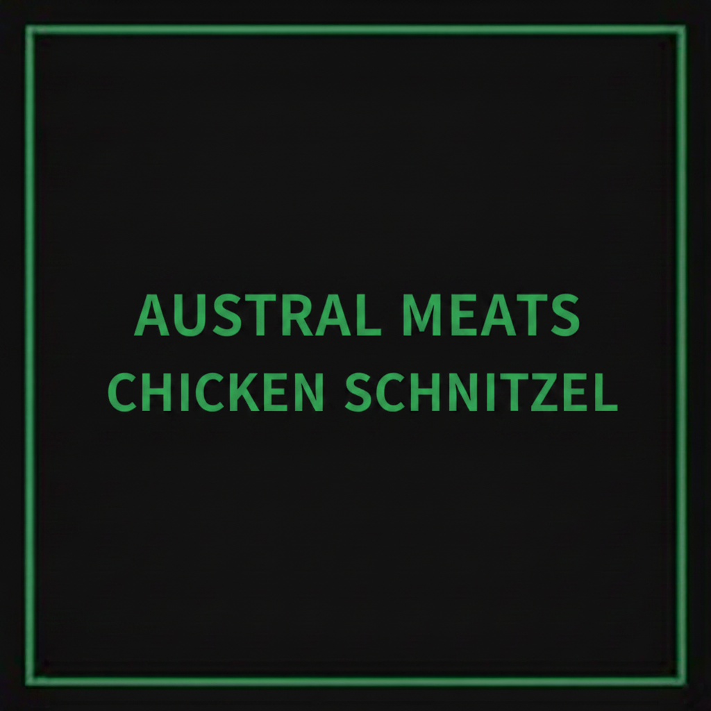 AUSTRAL MEATS CHICKEN SCHNITZEL 6KG