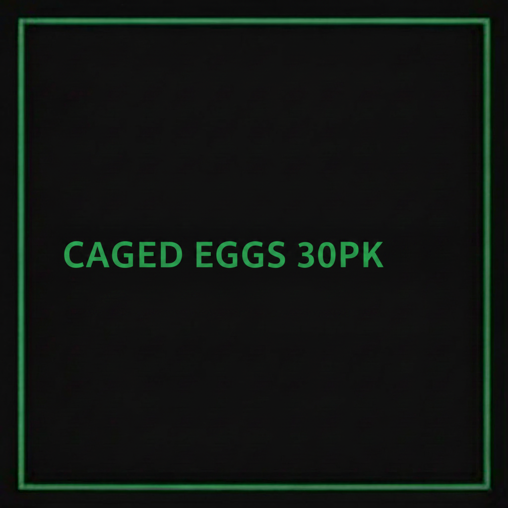 CAGED EGGS 30PK