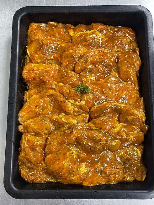 MARINATED LEG STEAKS