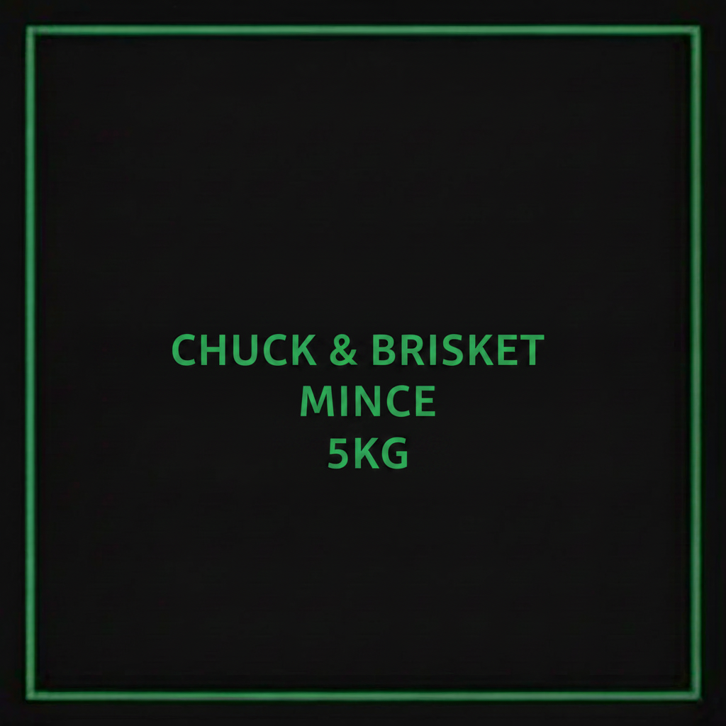 CHUCK & BRISKET MINCE 5KG