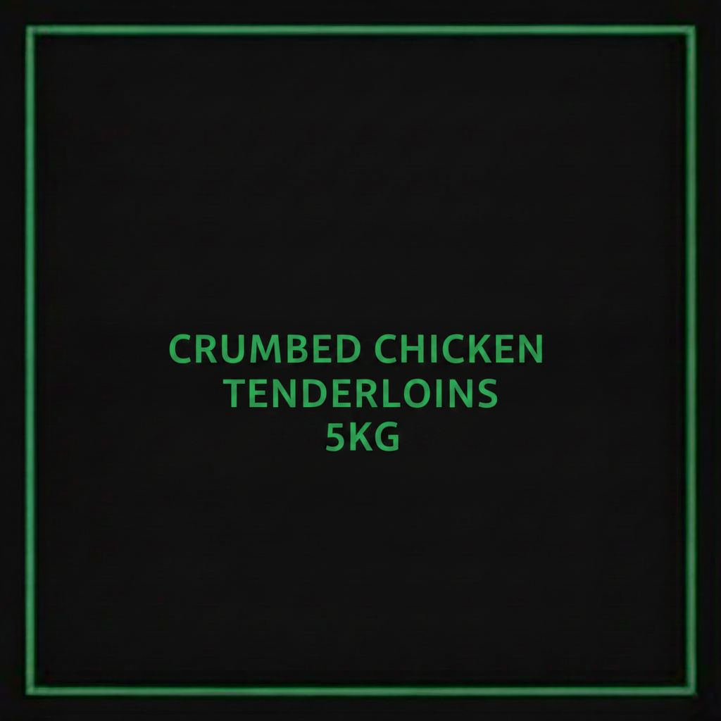 CRUMBED CHICKEN TENDERLOINS 5KG