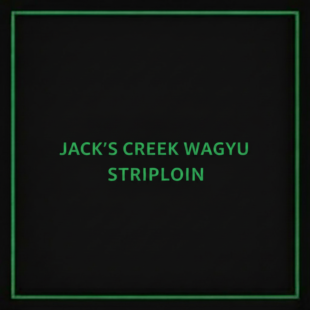 JACK'S CREEK WAGYU STRIPLOIN MS4-5 4KG R/W
