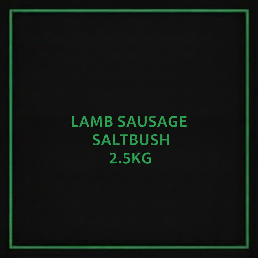 LAMB SAUSAGE-SALTBUSH 2.5KG