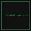 MARINATED BEEF KNUCKLE- BBQ 1KG