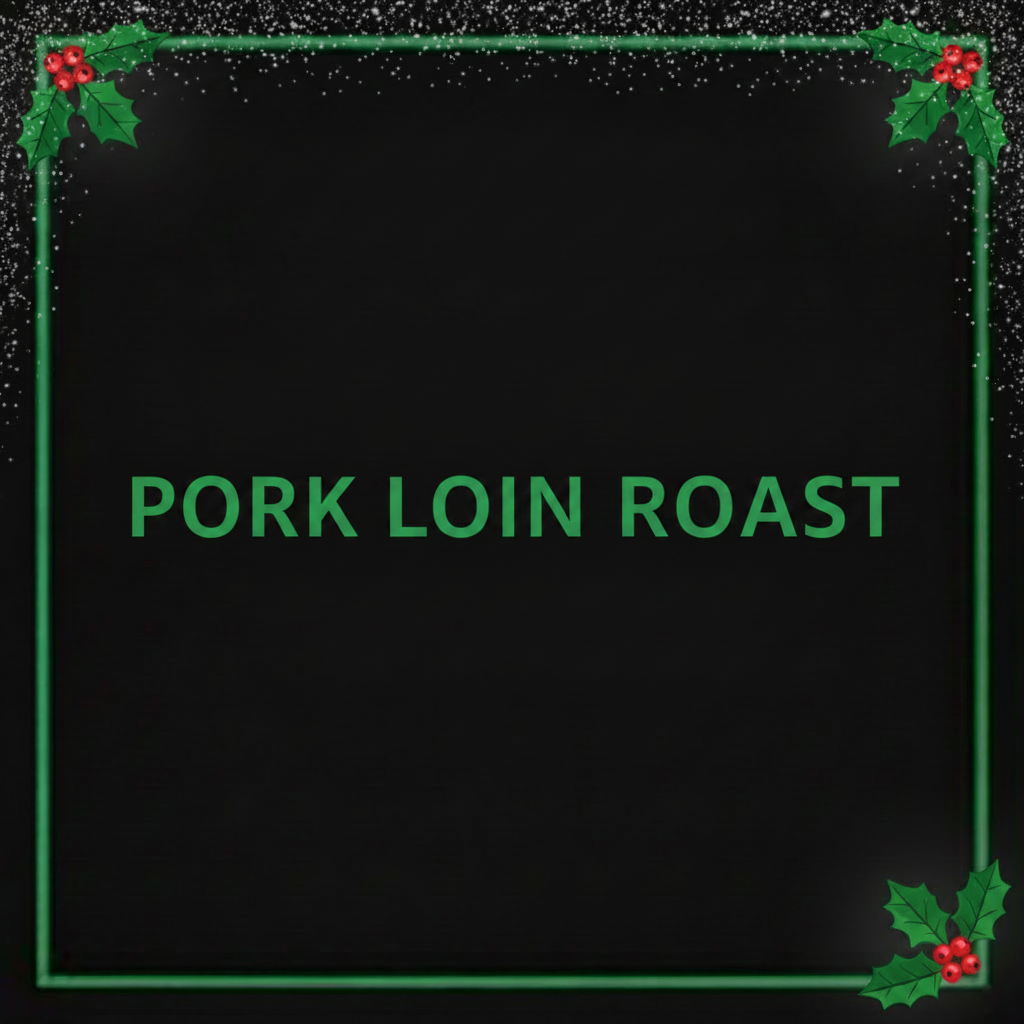 PORK LOIN ROAST RIND ON 2.5KG R/W FROZEN