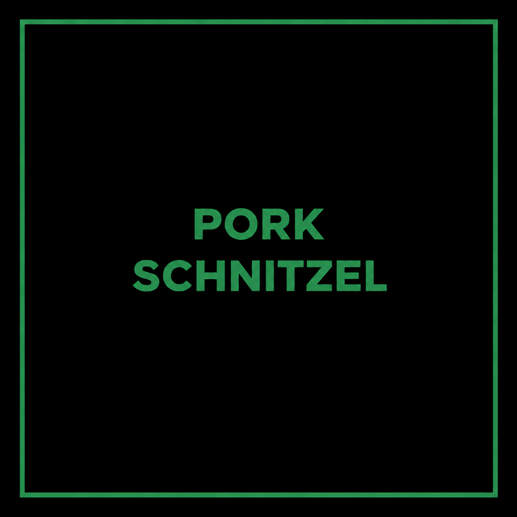 PORK SCHNITZEL SEASONED 3KG R/W