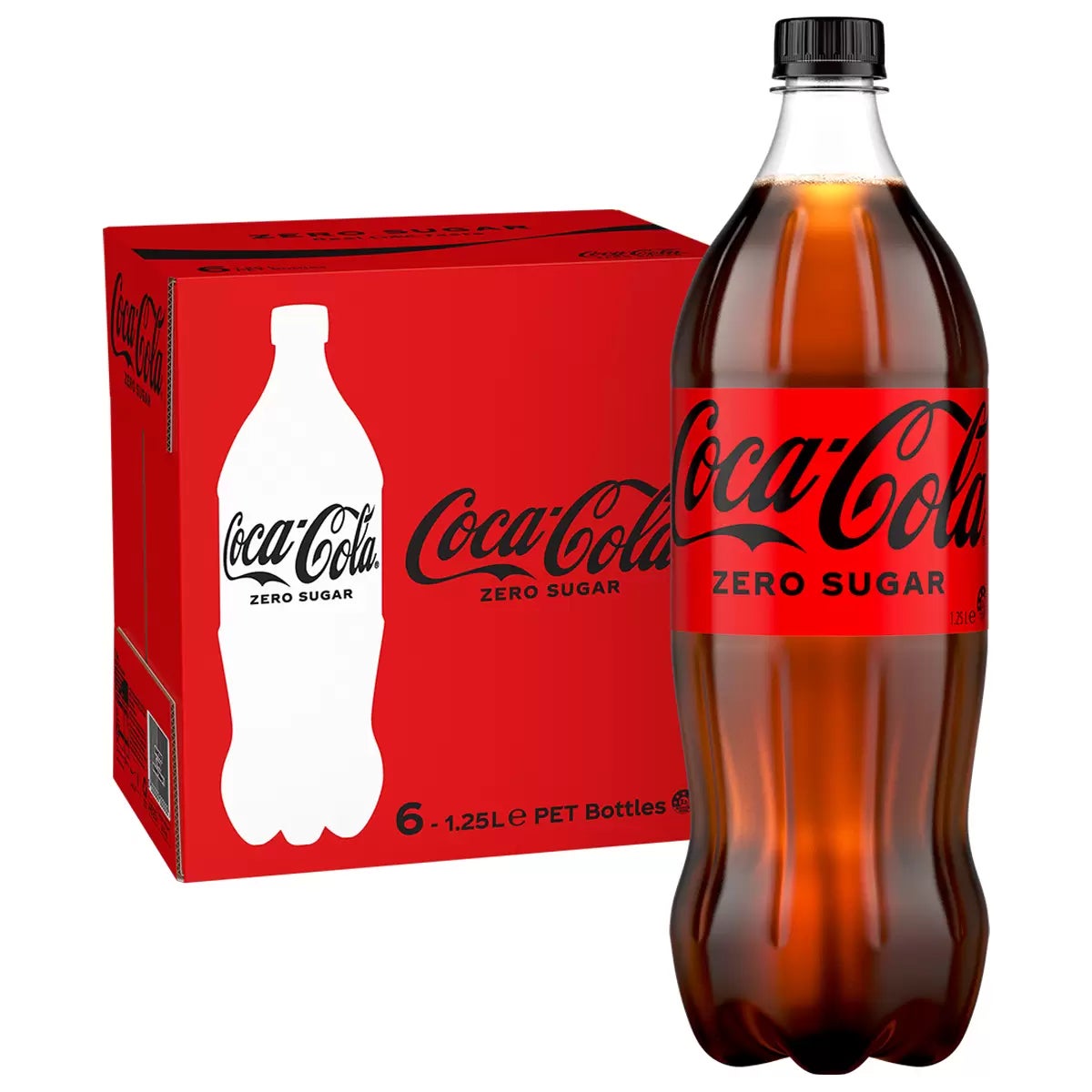 COKE ZERO 6X 1.25L