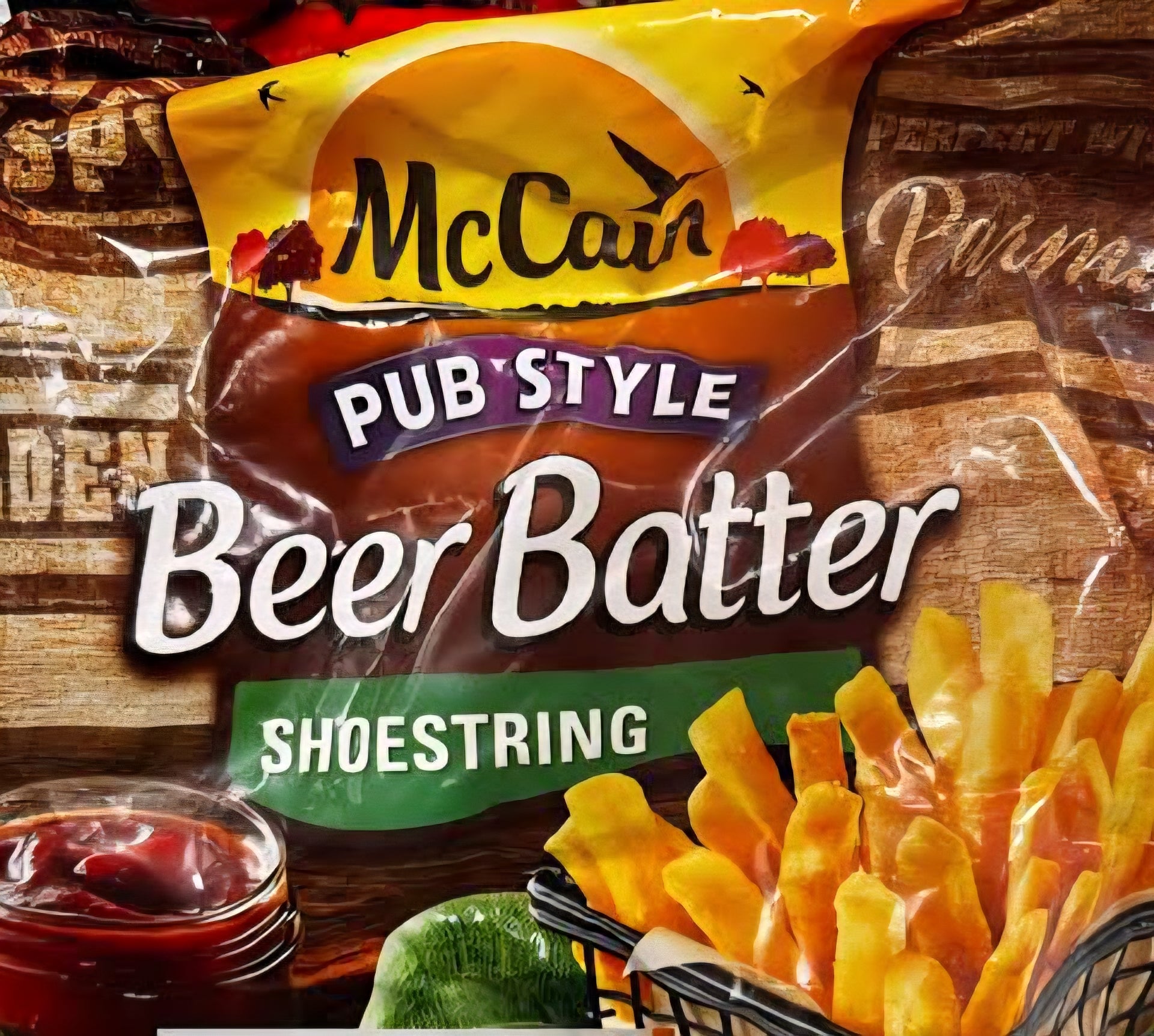 MCCAIN BEER BATTERED SHOESSTRING FRIES 2KG