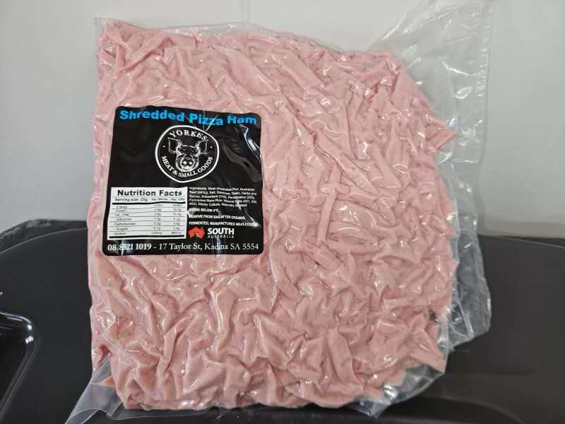 YORKES PIZZA HAM 2KG