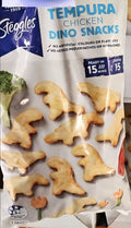 STEGGLES TEMPURA DINO SNACKS 1.5KG