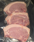 PORK LOIN CHOPS RIND ON 1KG R/W