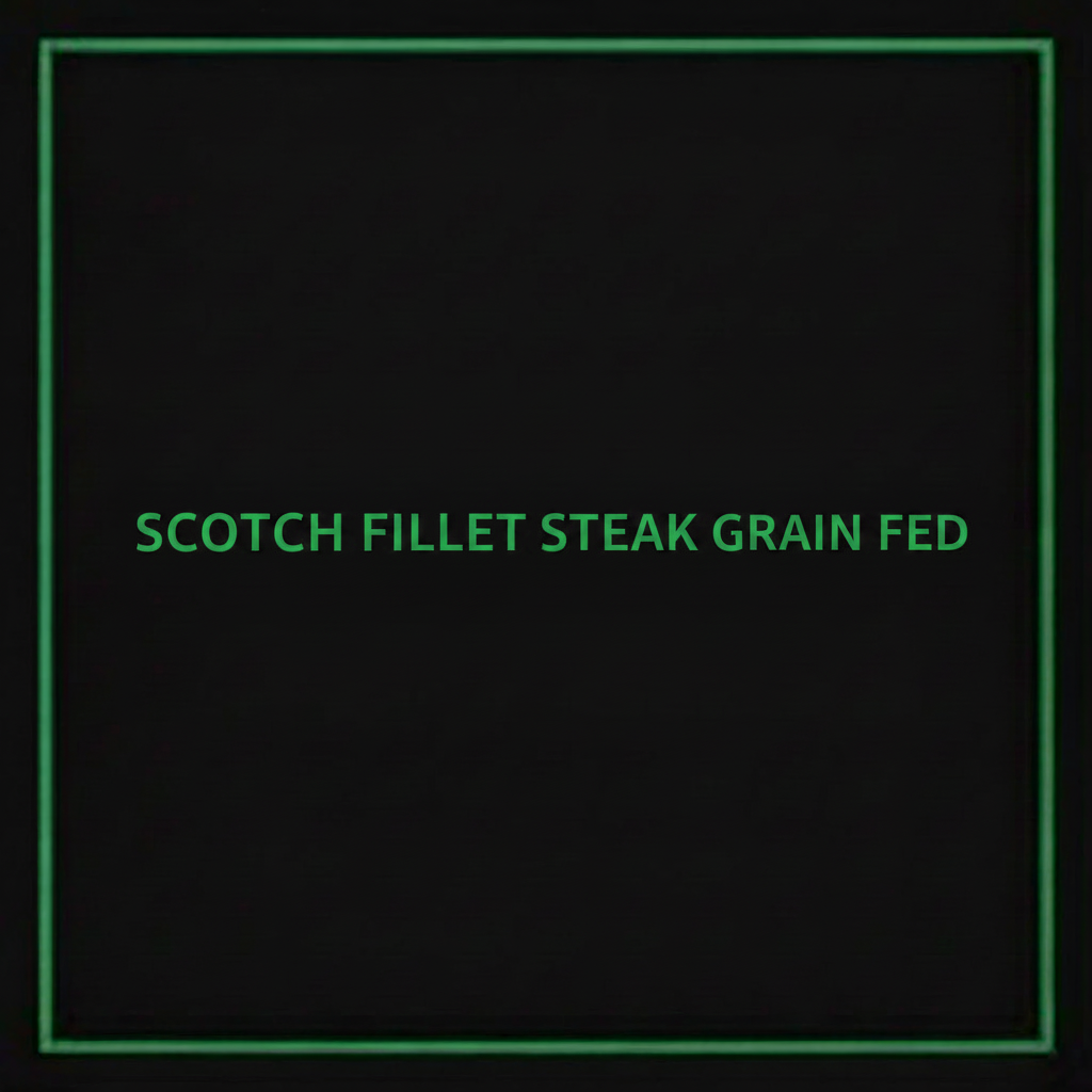 SCOTCH FILLET STEAK-GRAIN FED