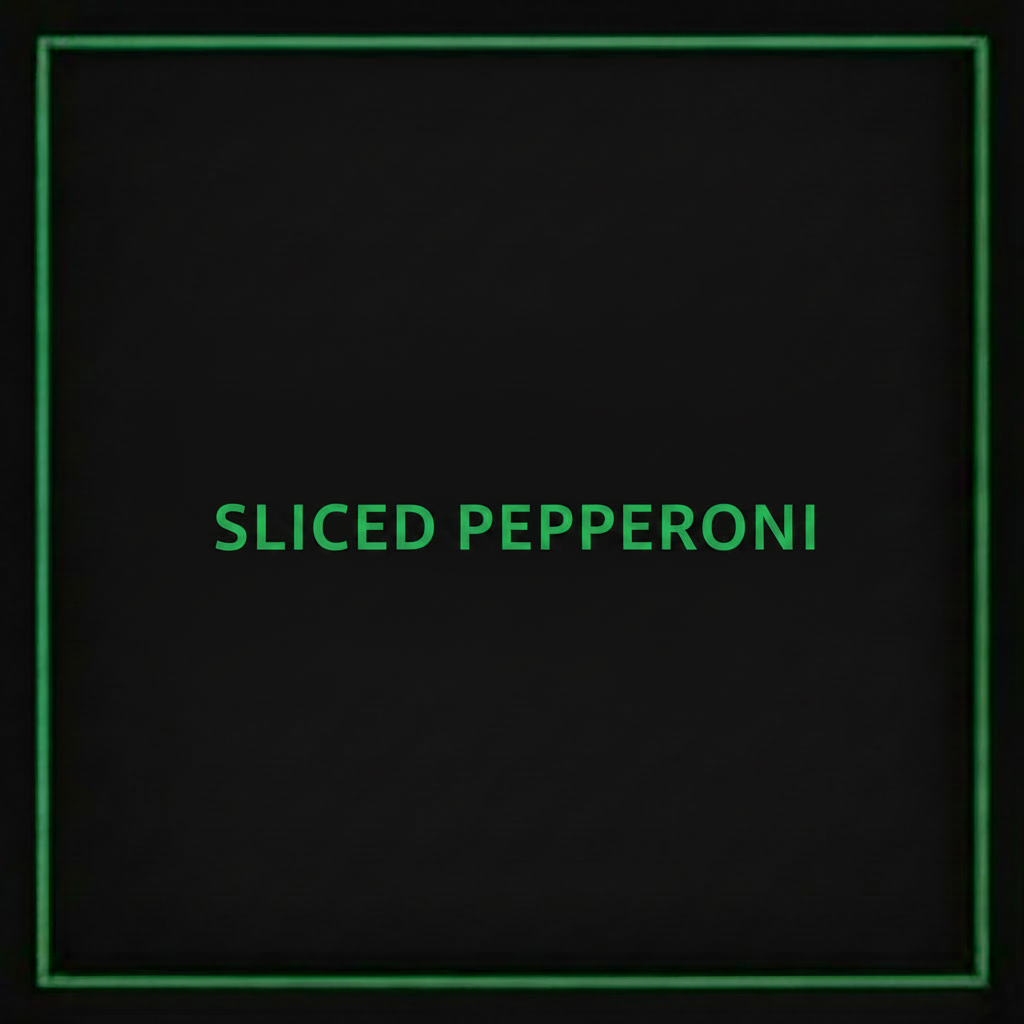 SLICED PEPPERONI 1KG