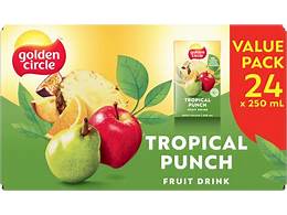GOLDEN CIRCLE FRUITBOXES 24X 250ML