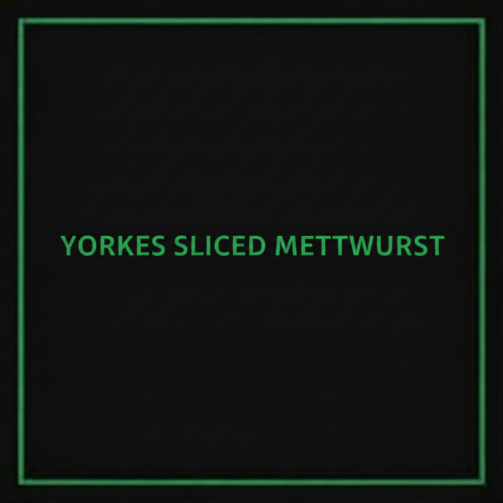 YORKES SLICED METTWURST 2KG